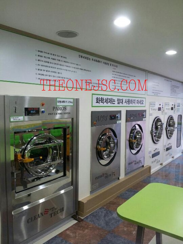 Mô hình tiệm giặt là công cộng Mô hình tiệm giặt là công cộng