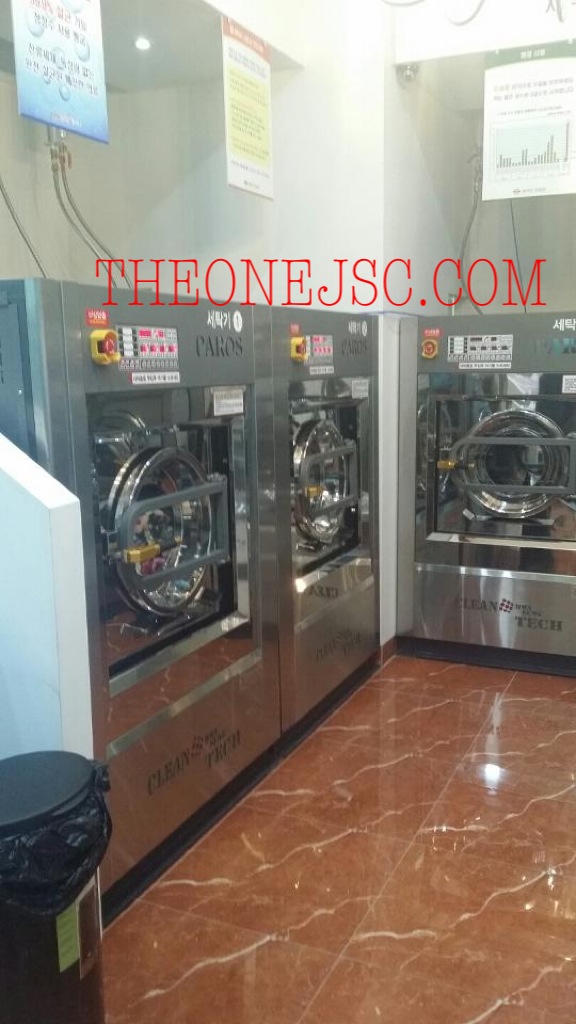 Hệ thống máy trong tiệm giặt là công cộng Hệ thống máy trong tiệm giặt là công cộng